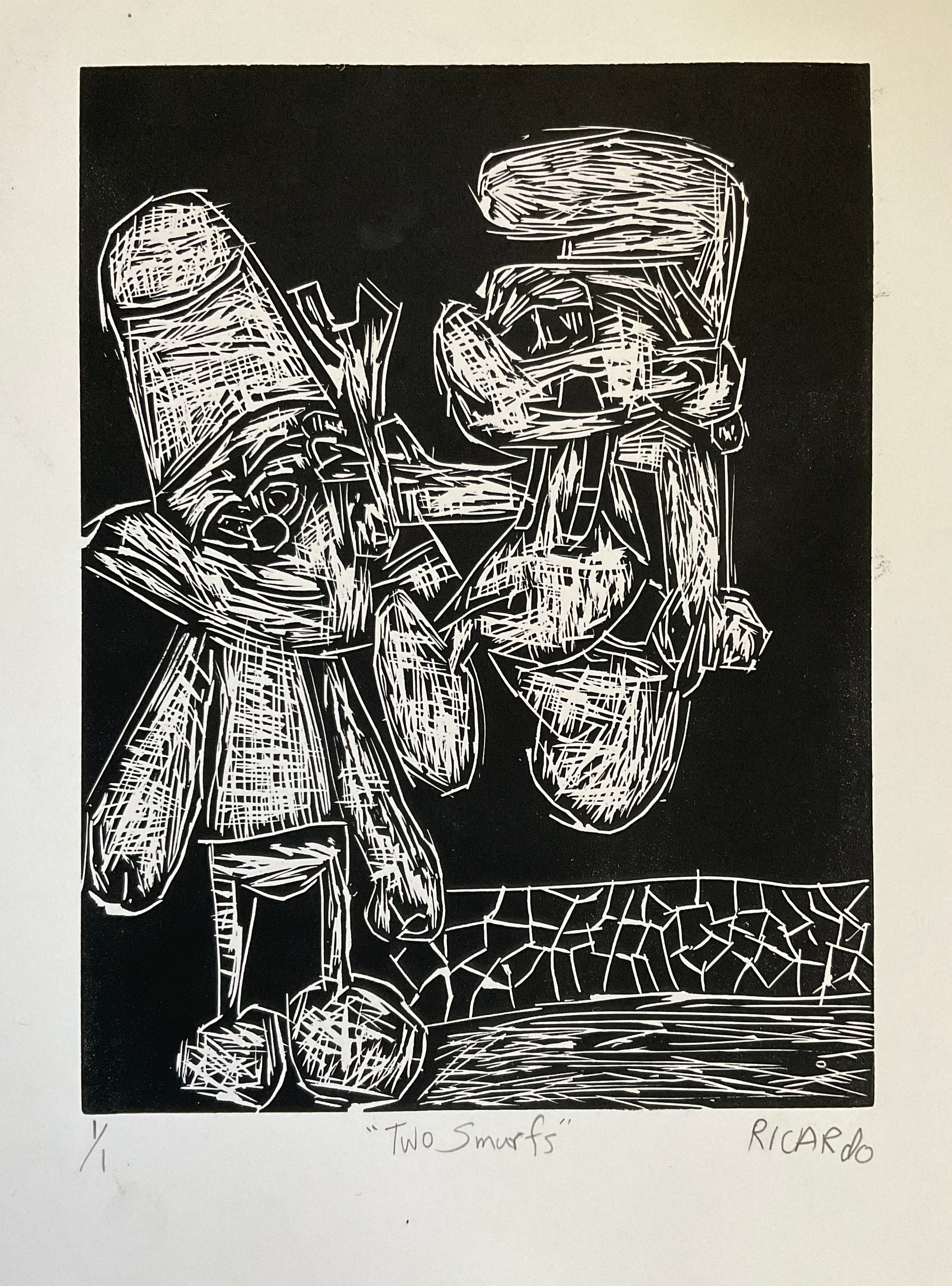 “Two Smurfs” by Ricardo Lopez