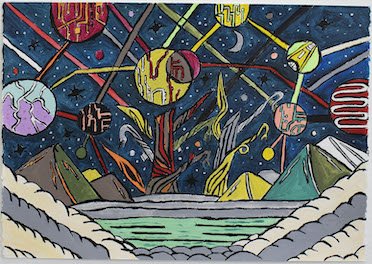 Untitled (Alien Planet) by Jose Zamora