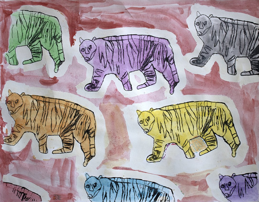 Untitled (Animal Shapes) by Daisy Hunt