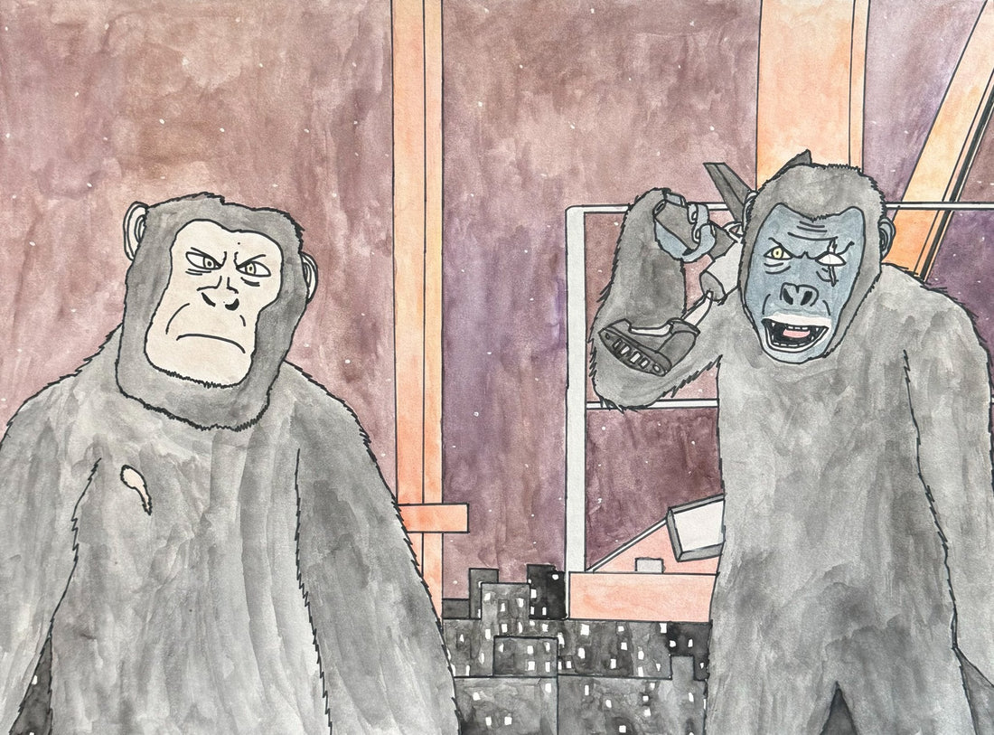 Untitled (Ape Characters) by Octavio Diaz
