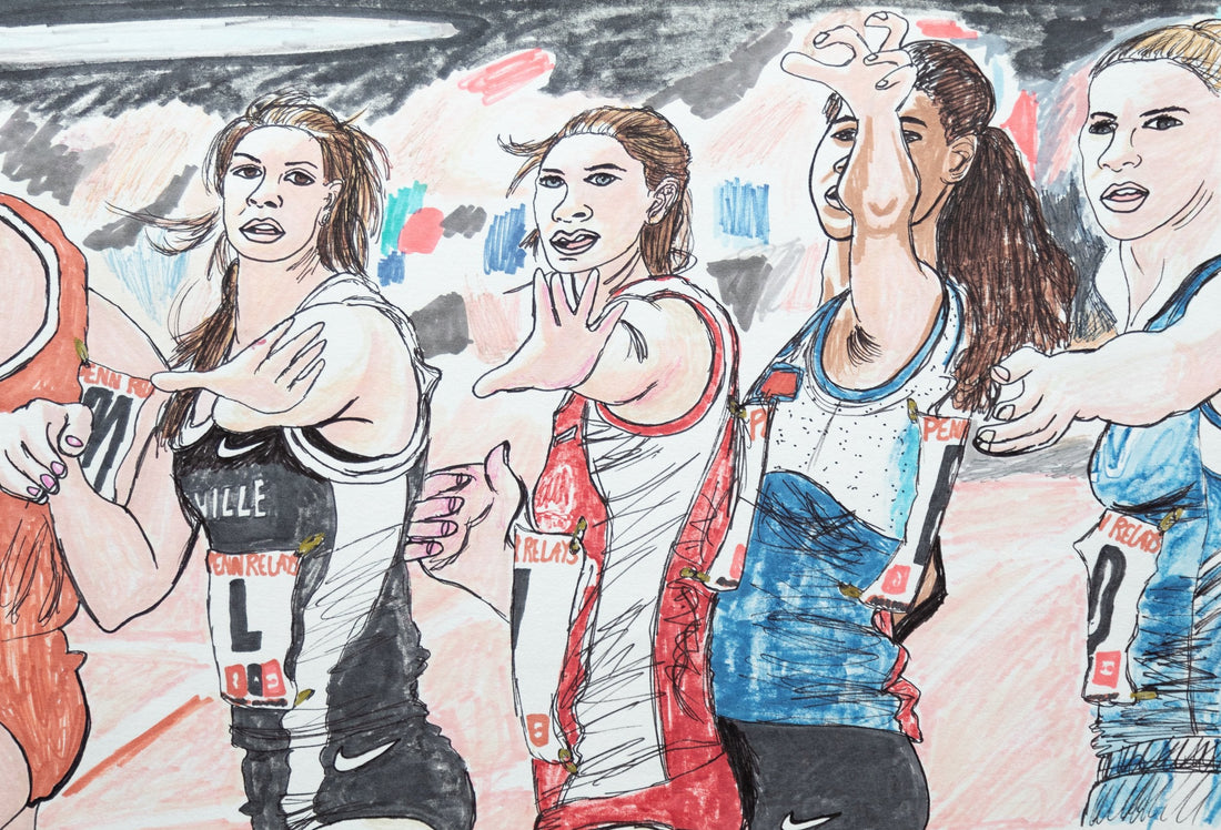 Untitled (Athletes) by Reggie Martin