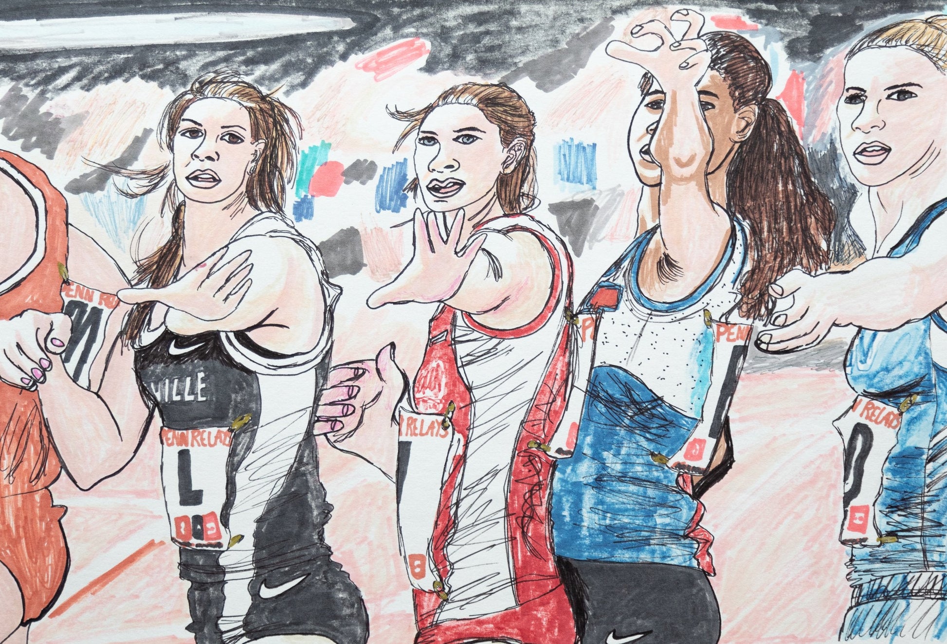 Untitled (Athletes) by Reggie Martin