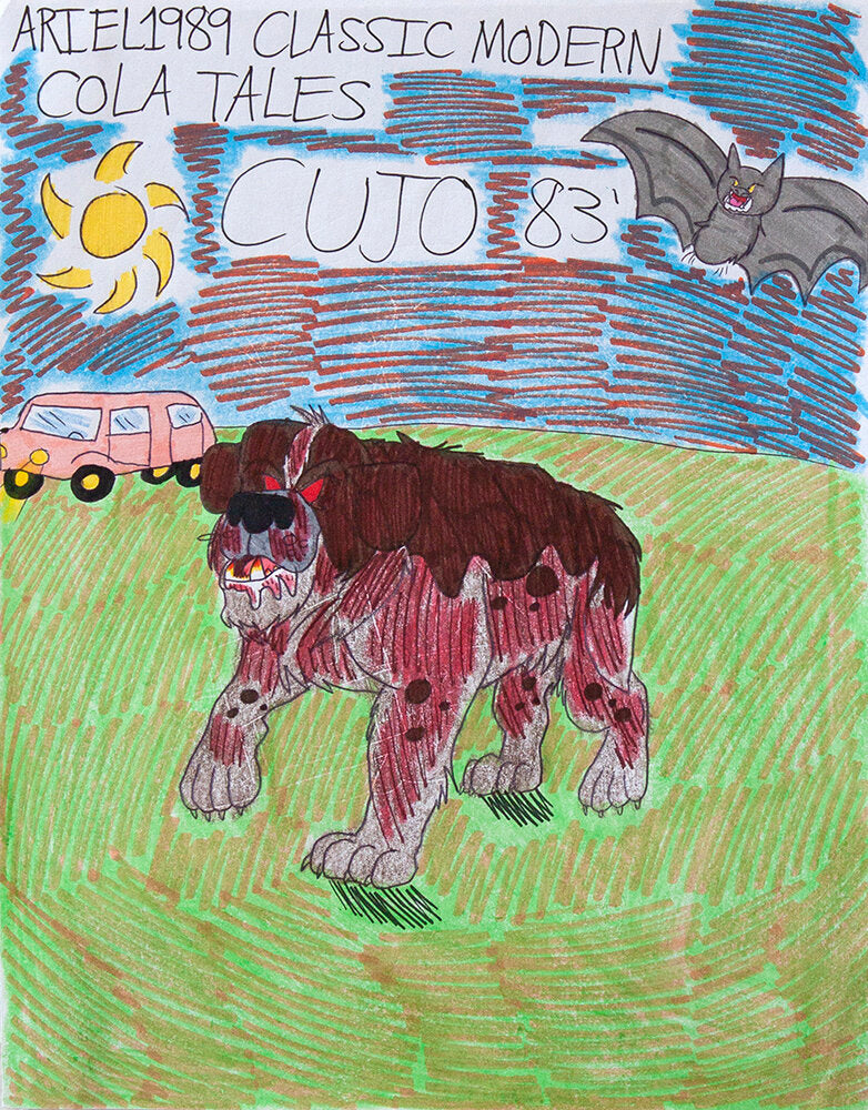 Untitled (Bat & Dog) by Natalie Delgadillo