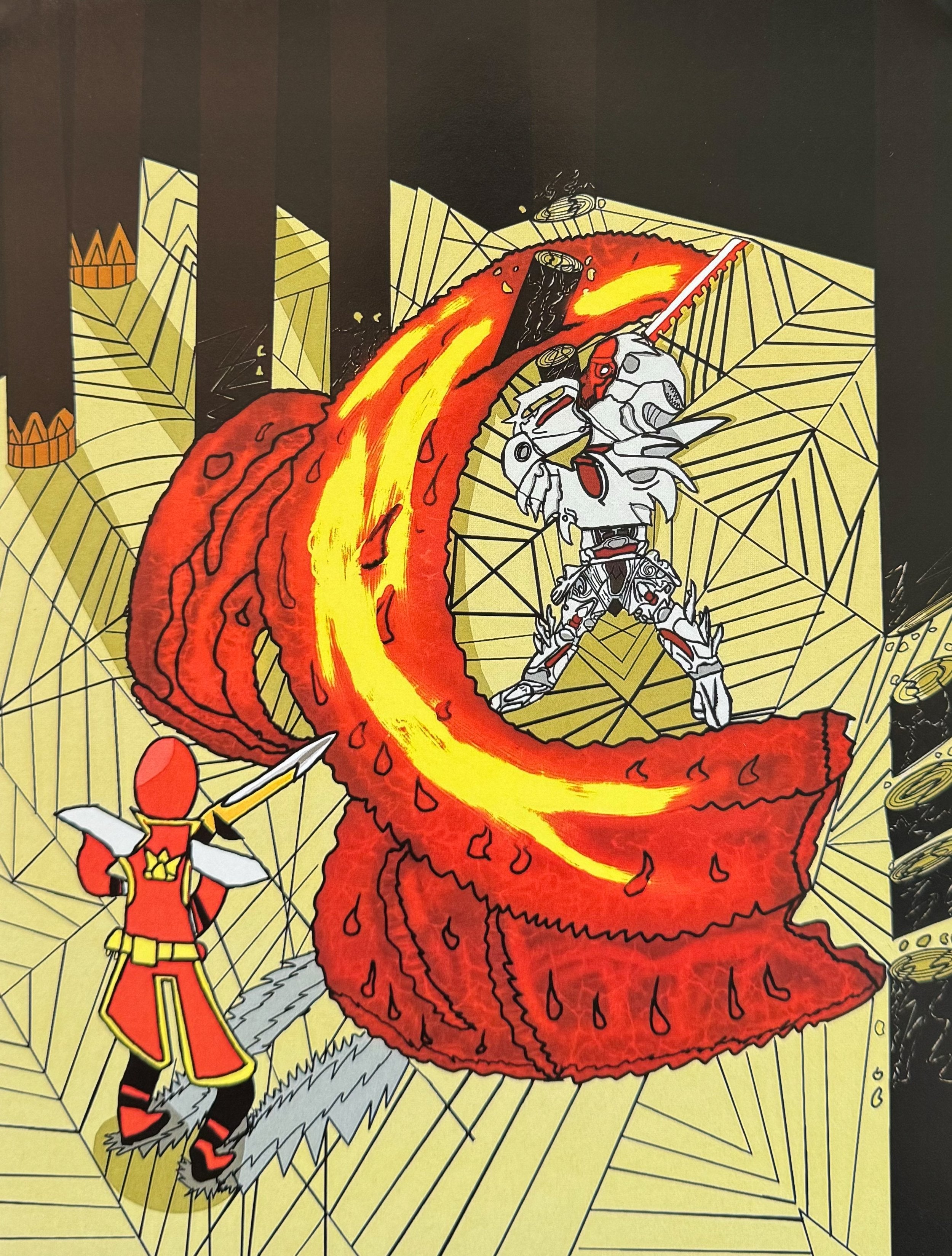 Untitled (Battle Scene) by James Roman