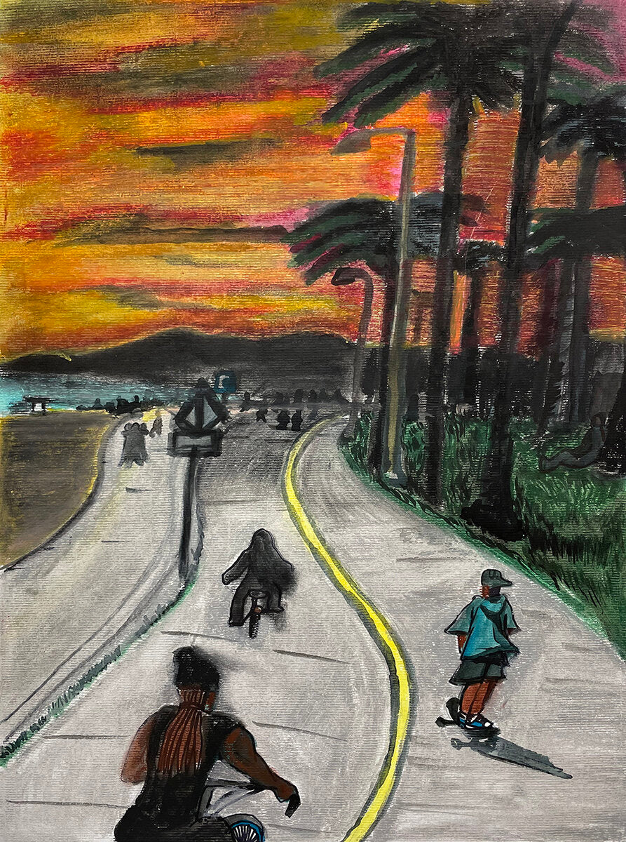 Untitled (Beach Scene) by Antwan Jones