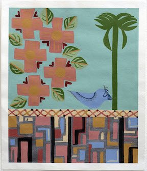 Untitled (Blue Bird) by Debra Alexander