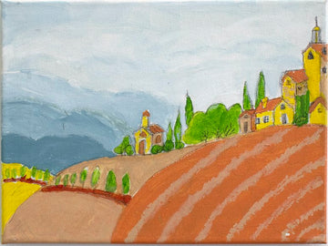 Untitled (Buildings Landscape) by Christina Yoo