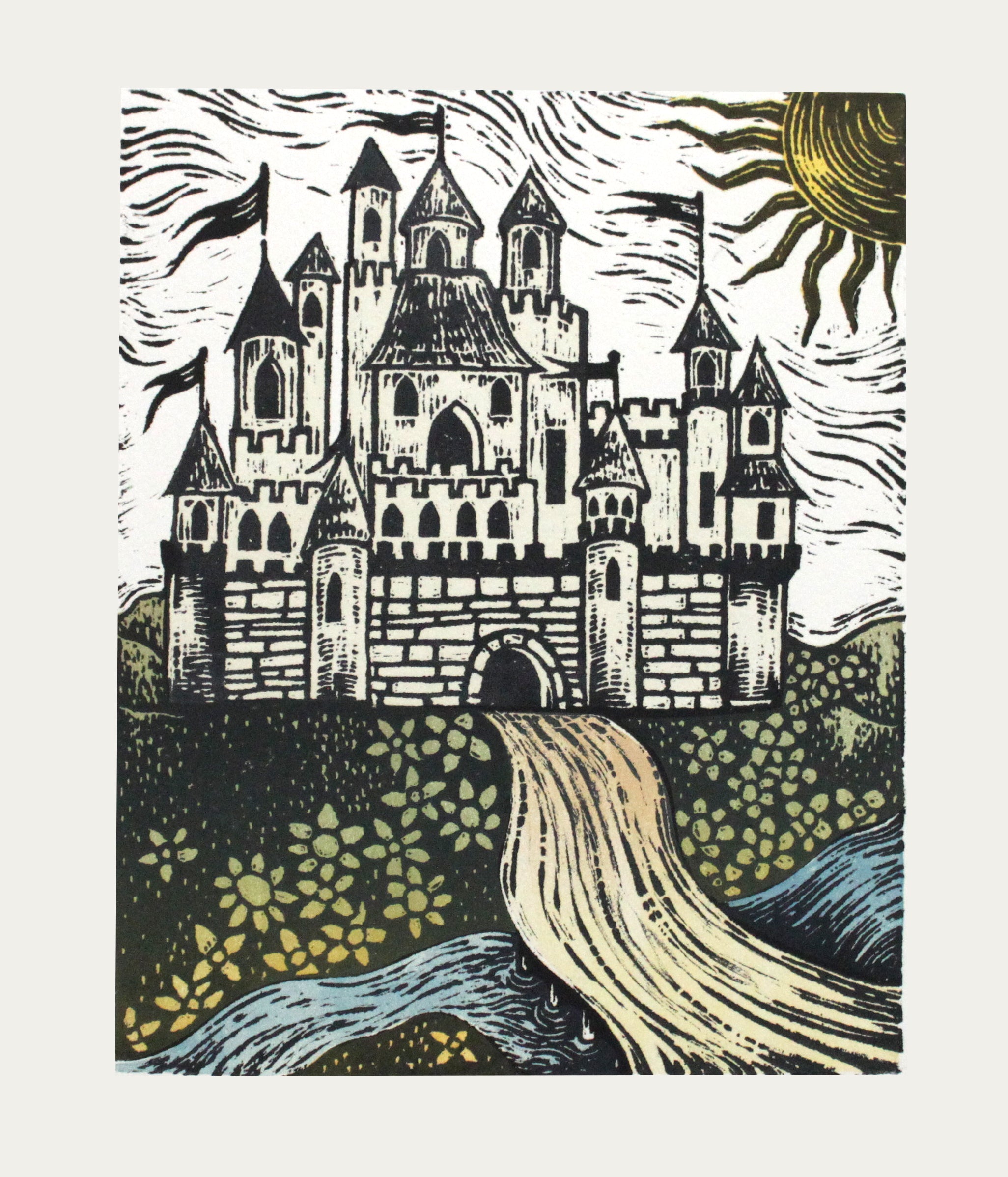 Untitled (Castle Print) by Alejandro Diaz