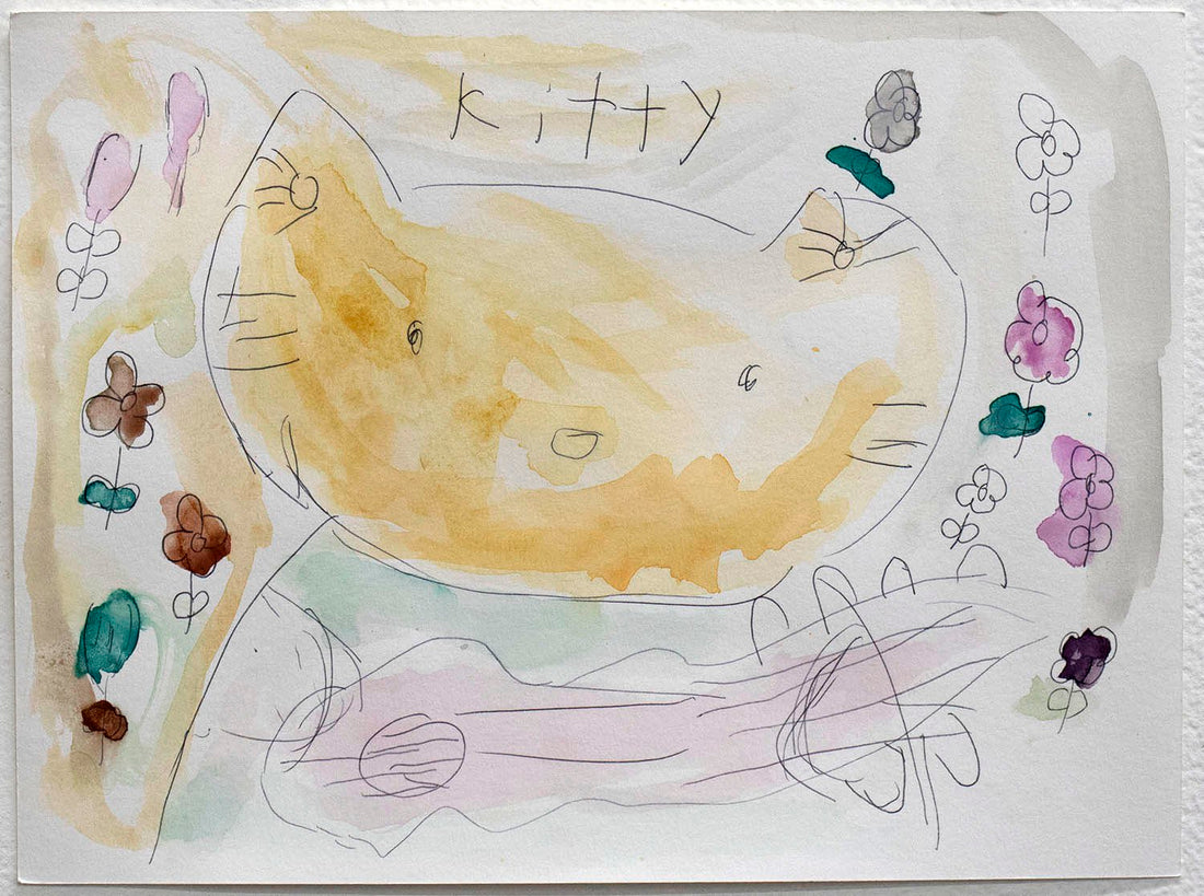 Untitled (Cat Character) by Camille Chang