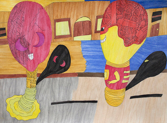 Untitled (Characters) by James Basilio