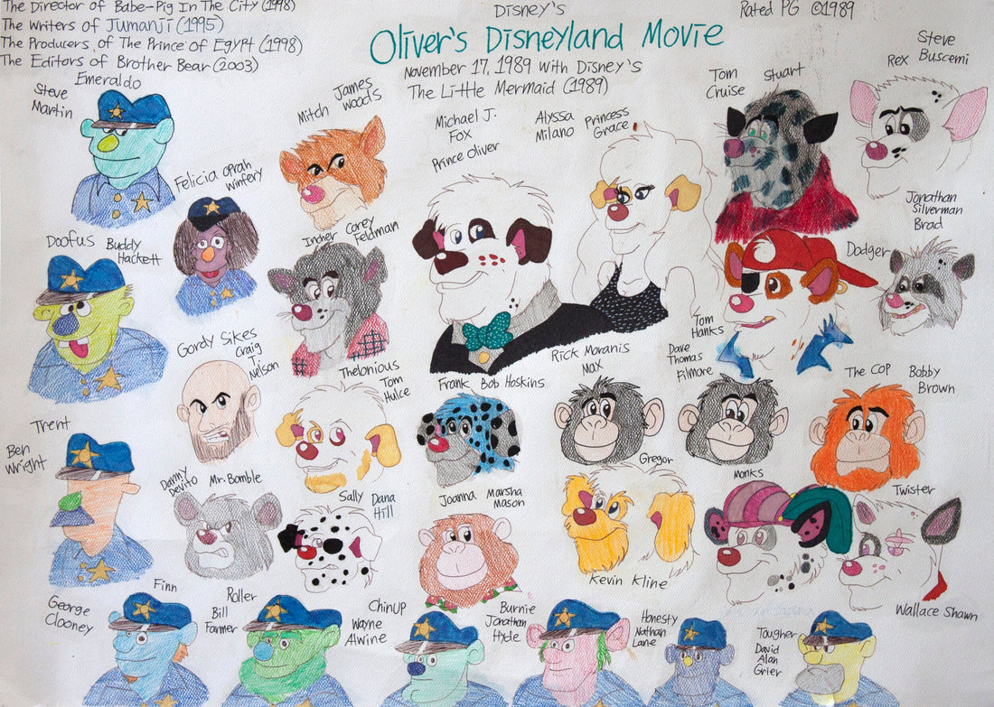 Untitled (Characters On White Background) by Natalie Delgadillo