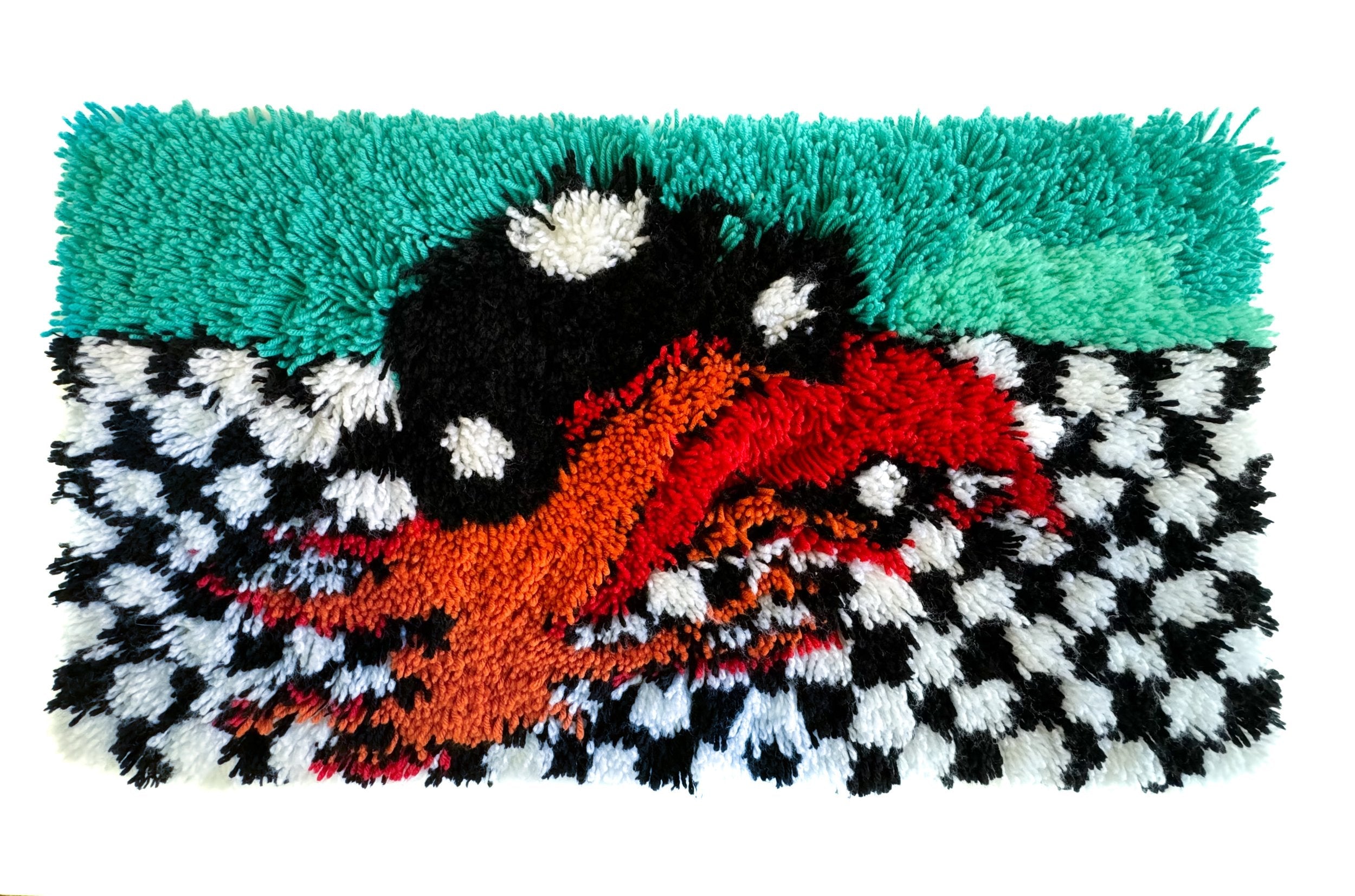 Untitled (Checkered Background) by Jamison Rizzo