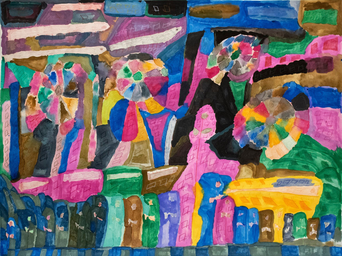 Untitled (Color Shapes) by Maria Alvarado