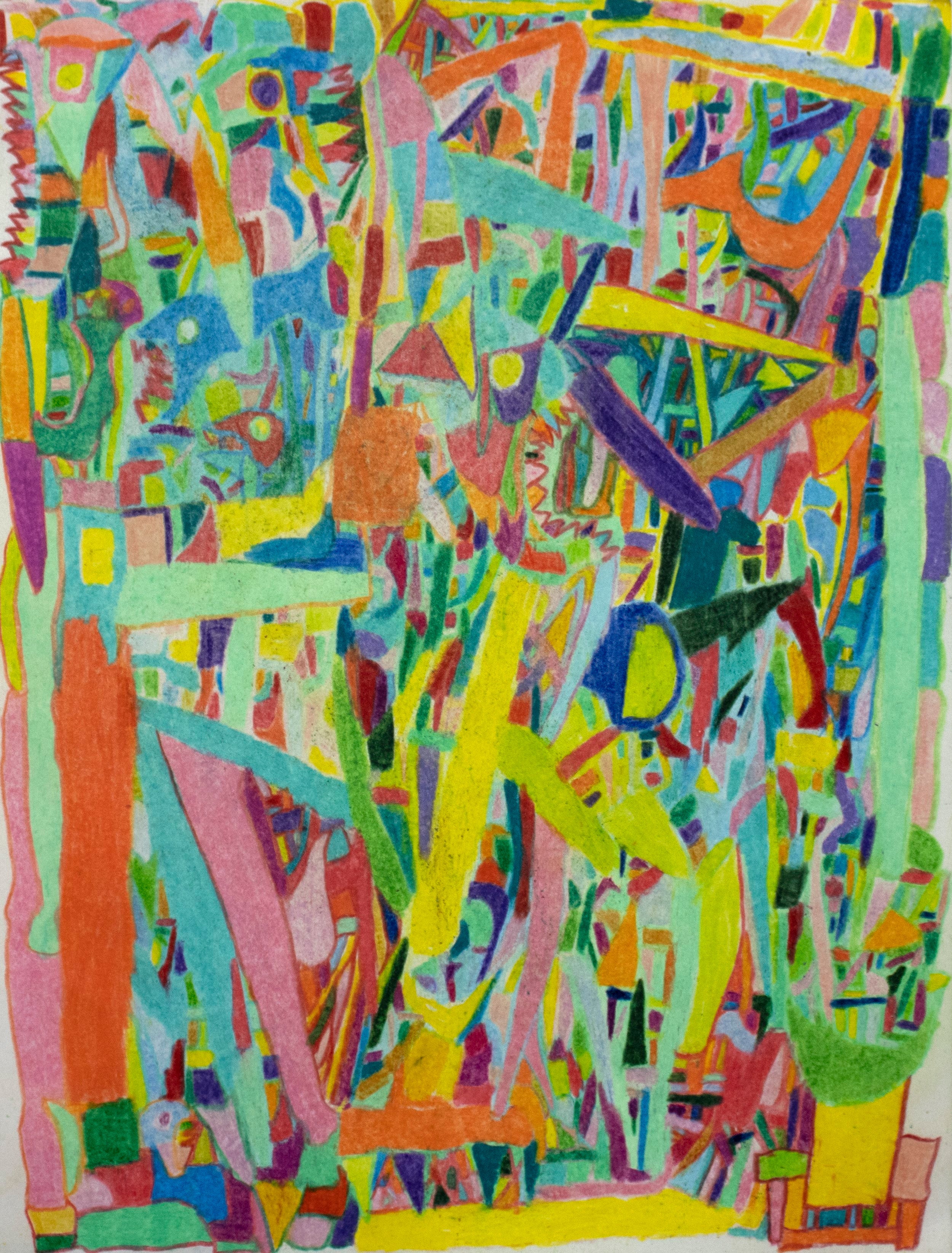 Untitled (Color Shapes) by Tom Sedgwick