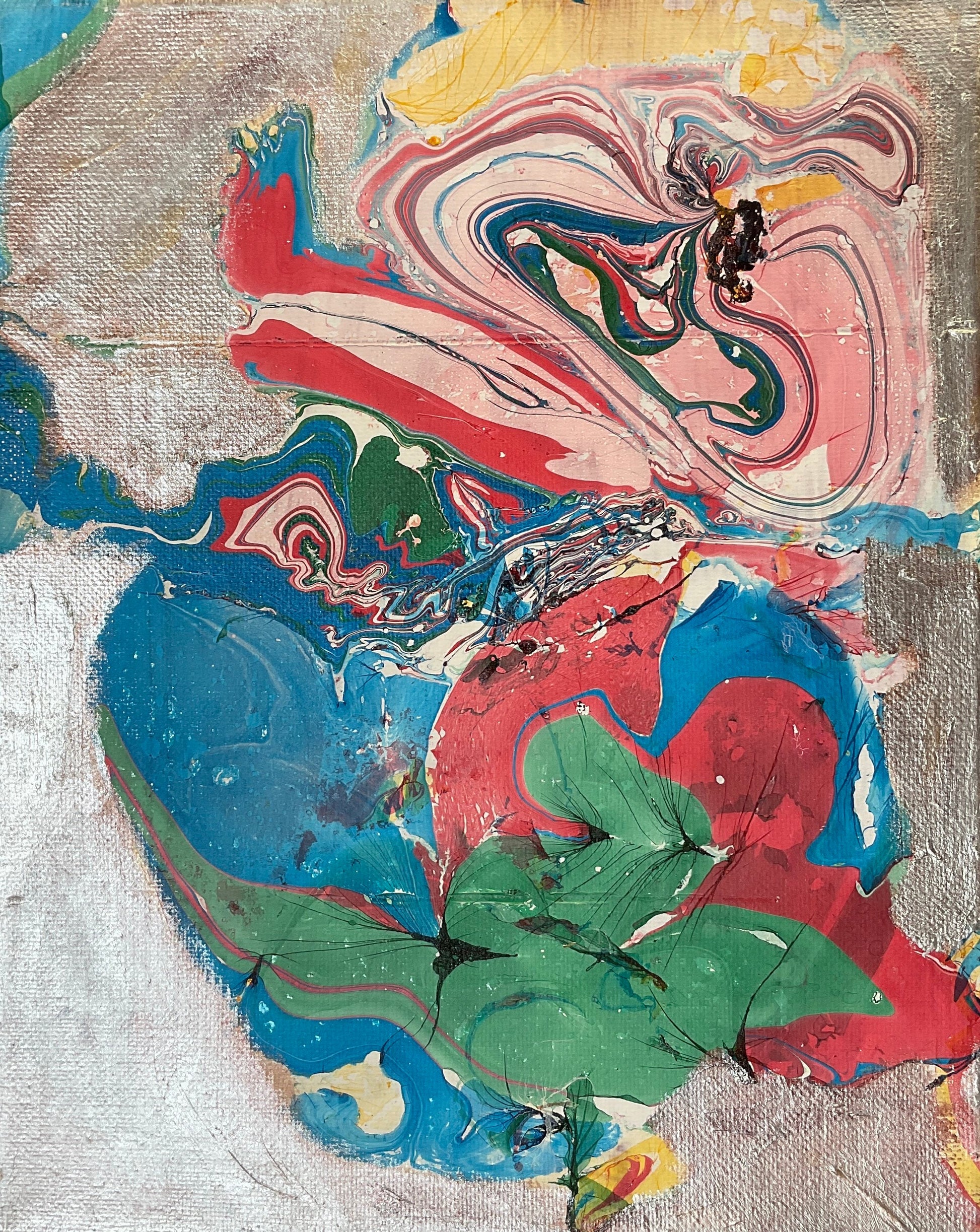 Untitled (Color Swirls) by Aaryn Maes