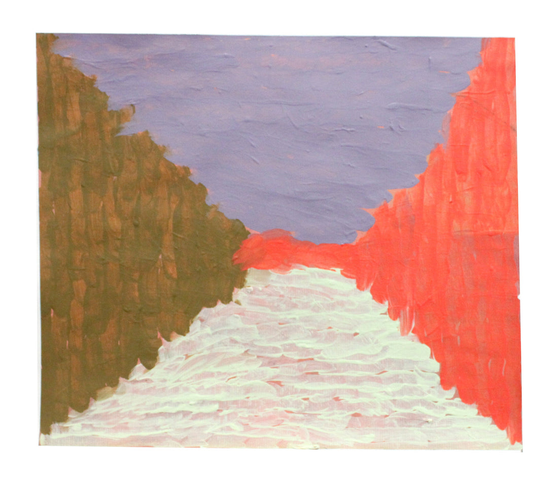 Untitled (Color Triangles) by Angela Alvarado