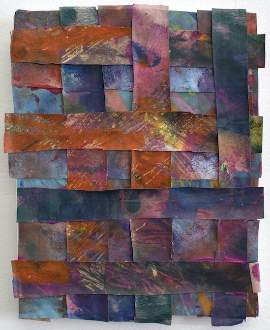 Untitled (Colored Strips) by Lara Patt