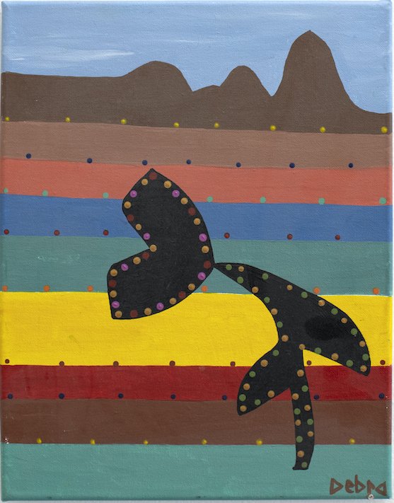 Untitled (Colorful Landscape) by Debra Alexander