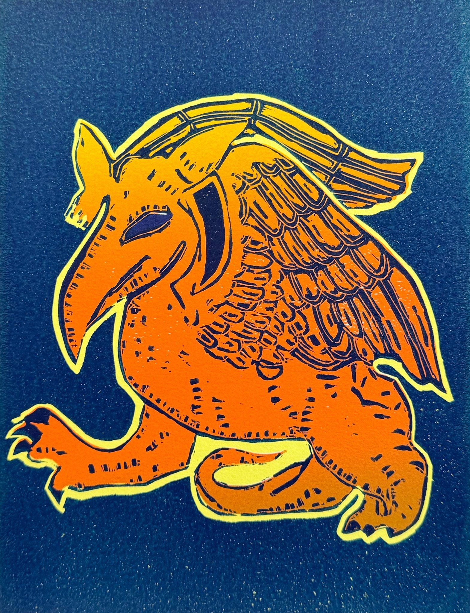 Untitled (Creature Print) by Alejandro Diaz