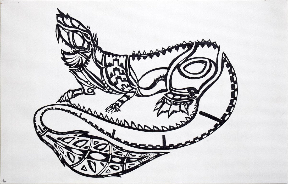 Untitled (Creature Print) by Maria Ortega