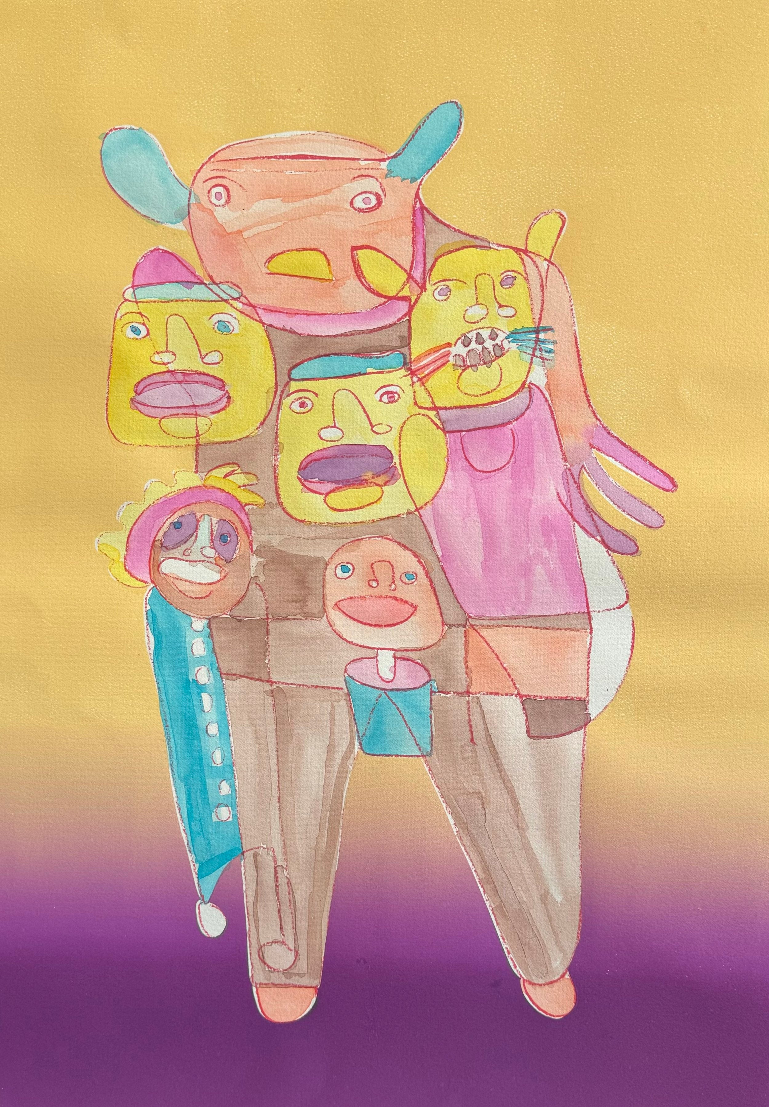 Untitled (Creatures) by Juan Pierri