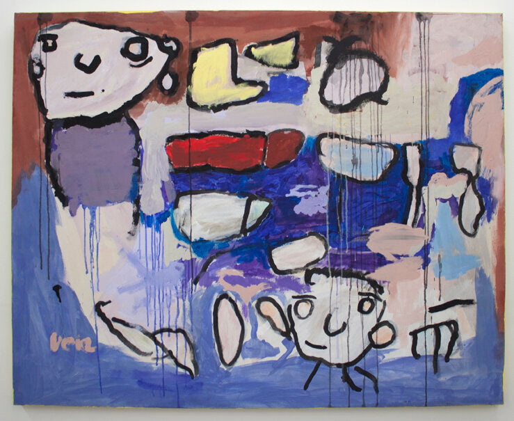 Untitled (Dripping Paint On Faces) by Veria Williams