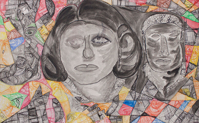 Untitled (Faces) by Heon Choi