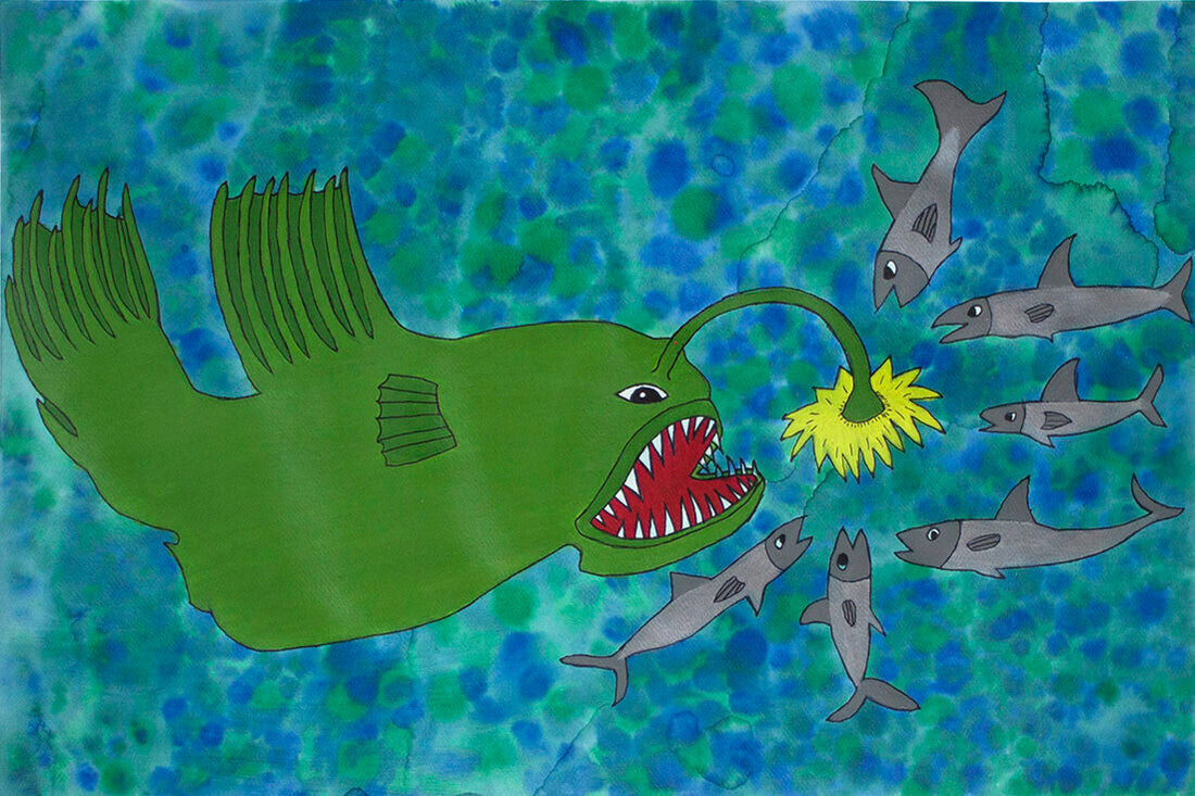 Untitled (Fishes) by James Basilio