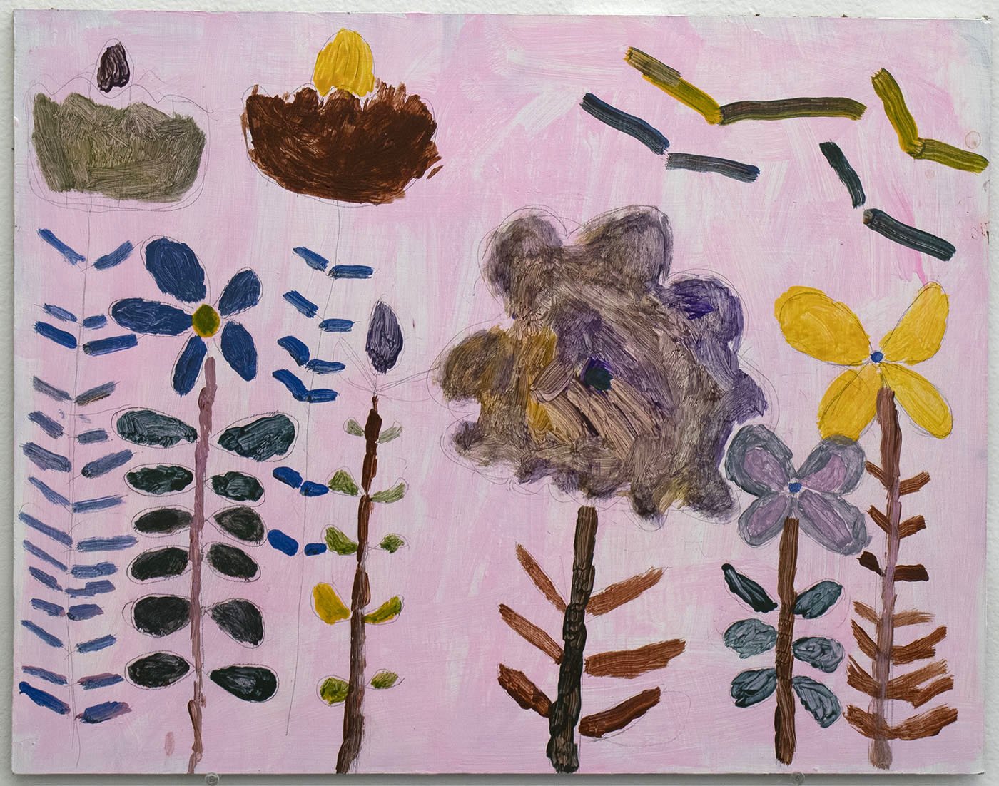 Untitled (Flowers & Birds) by Camille Chang