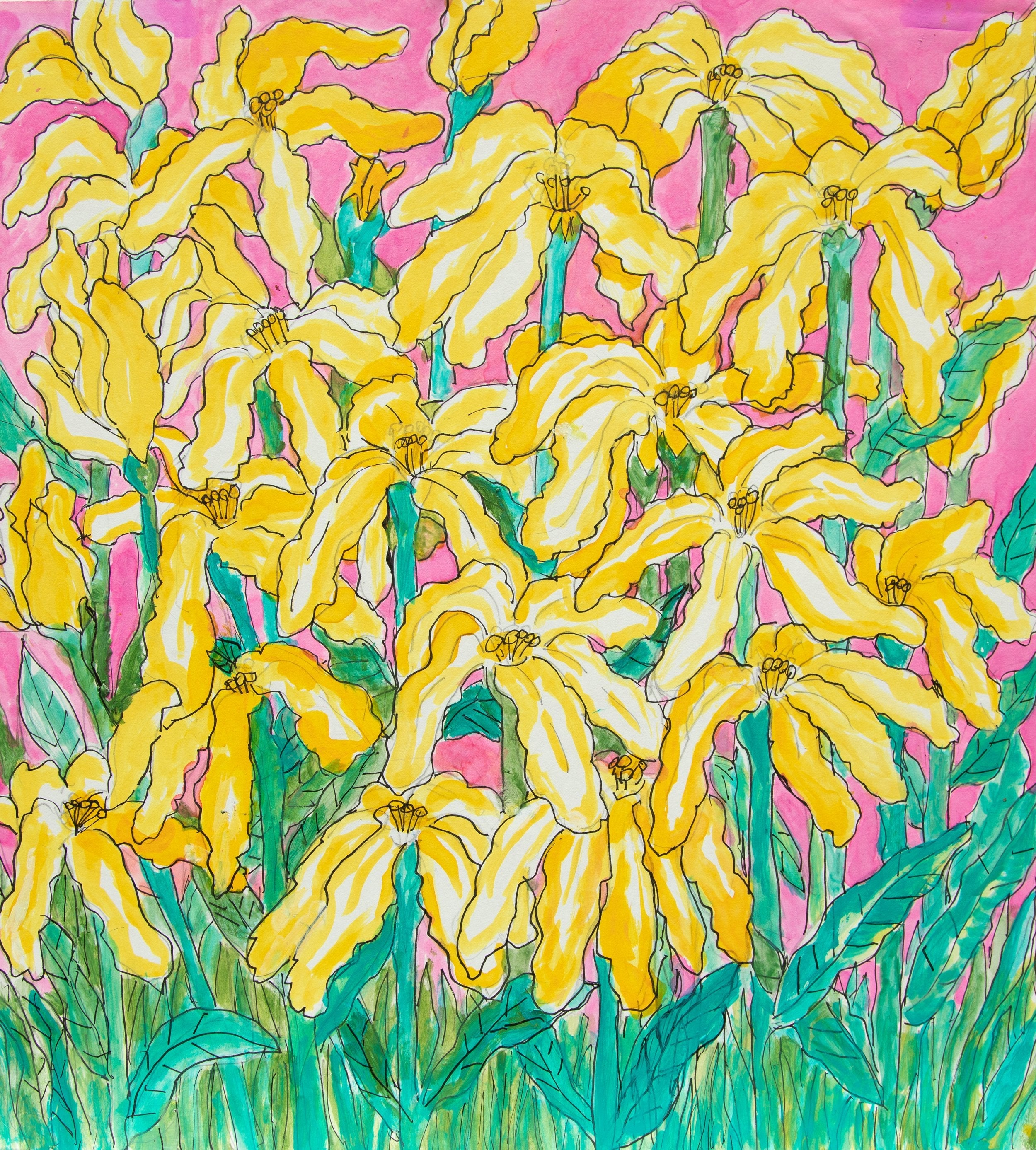 Untitled (Flowers) by Christina Yoo