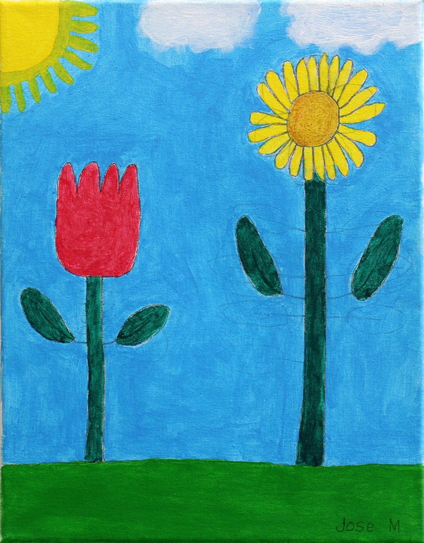 Untitled (Flowers by Jose Martinez