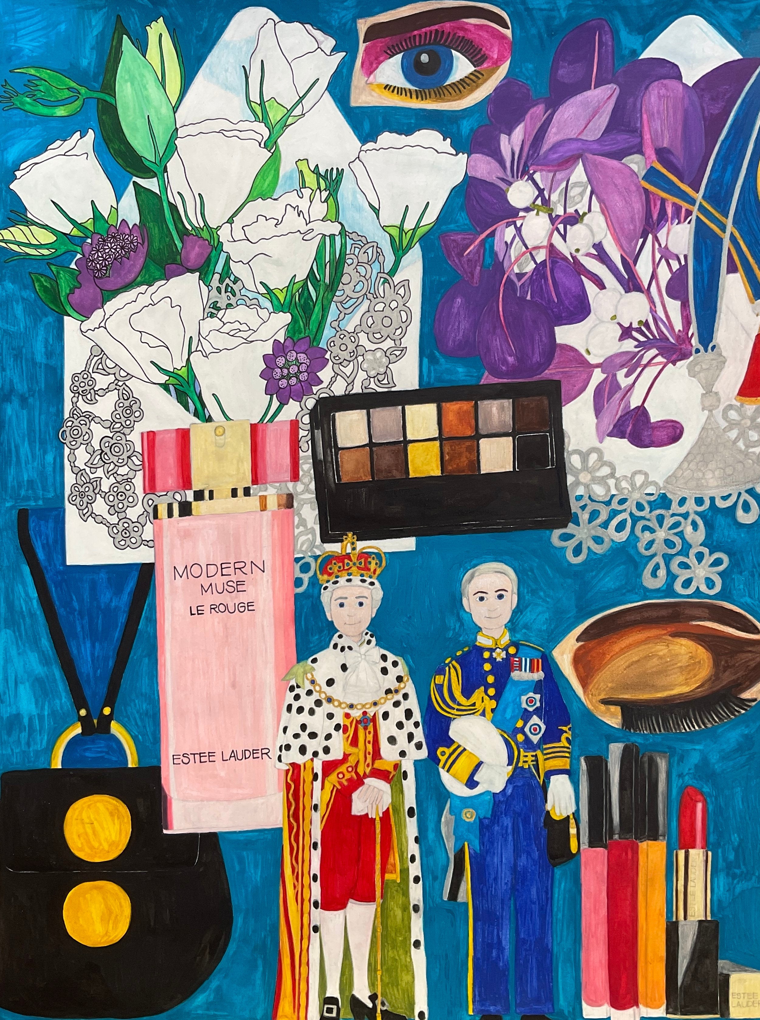 Untitled (Flowers & Makeup) by Heidi Dong