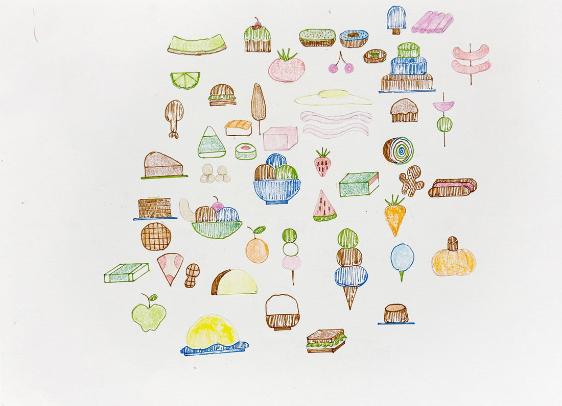 Untitled (Foods & Logos) by Kai Fukuyama