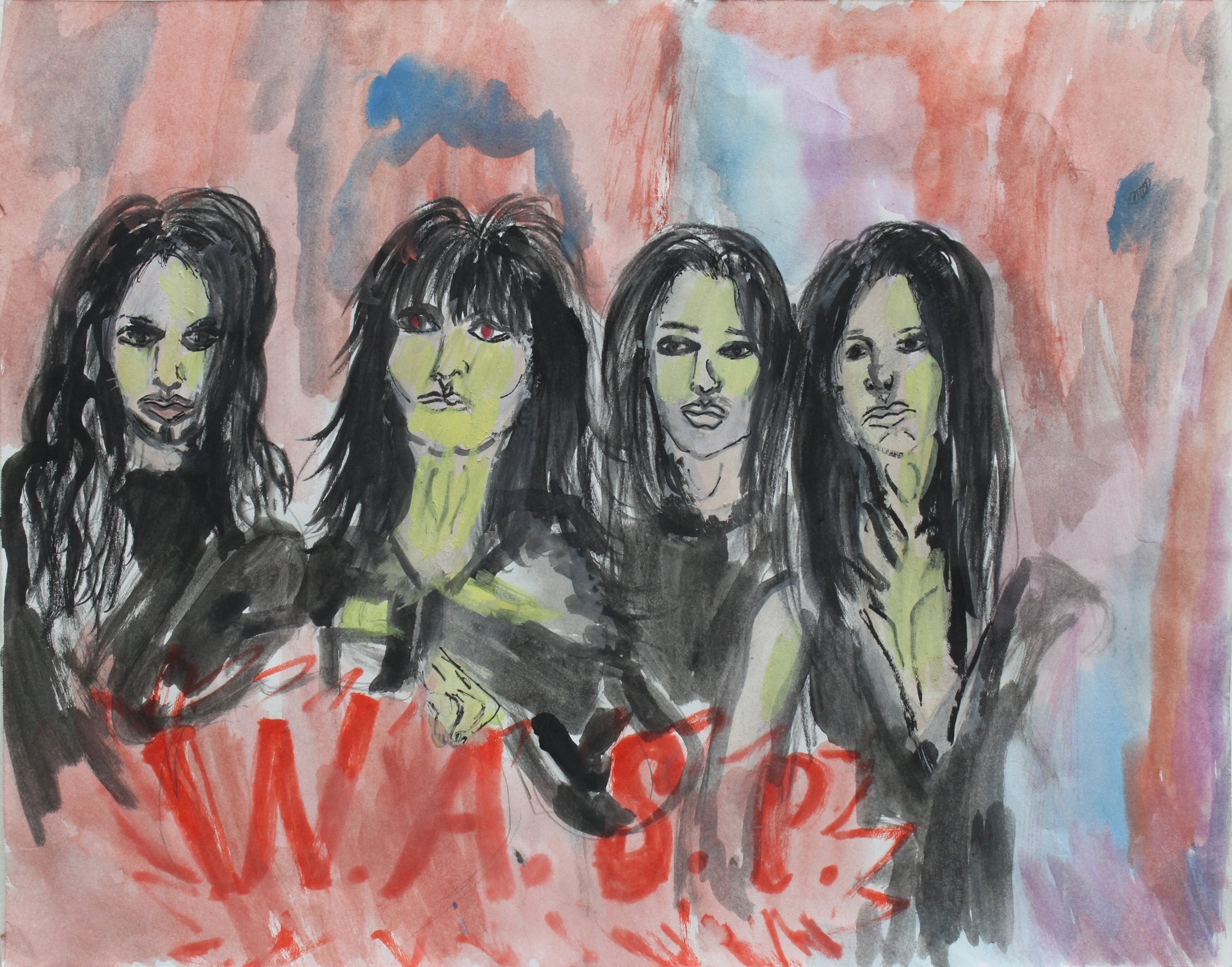 Untitled (Four Characters) by Raven McCormick