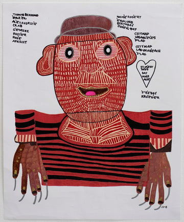 Untitled (Gold Figure) by Thomas Birdsong
