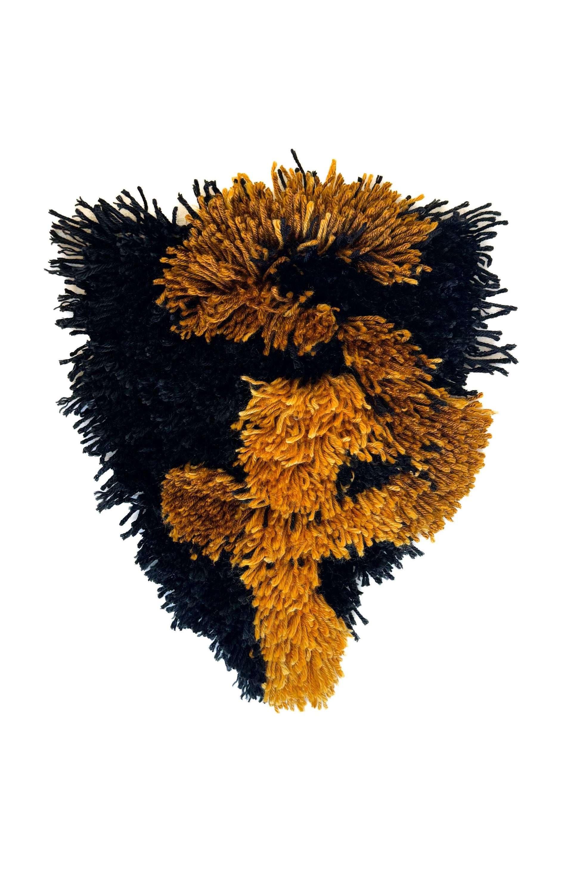 Untitled (Gold Letters On Black Background) by Armando Farillas