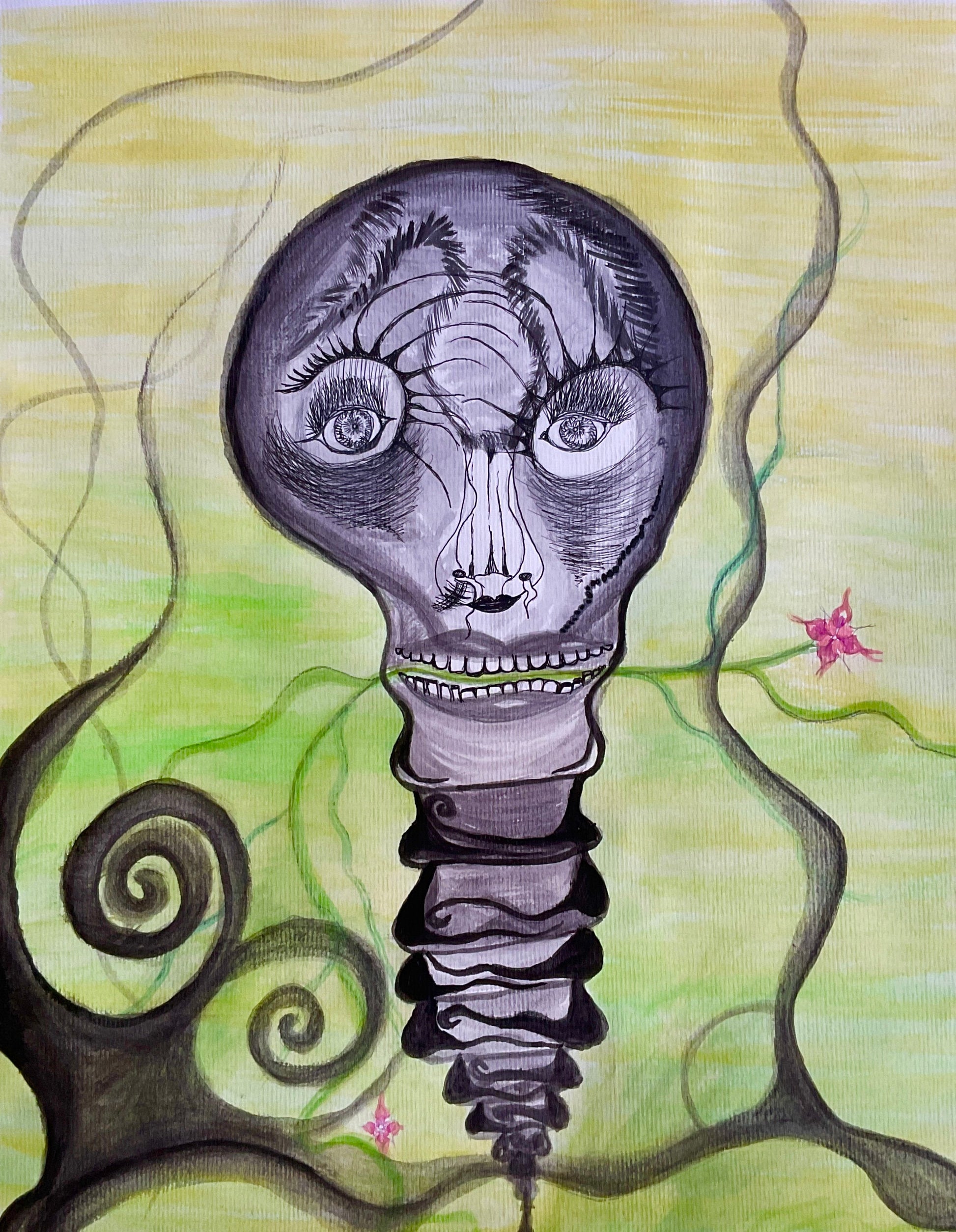 Untitled (Gray Character) by Jamie Arenas