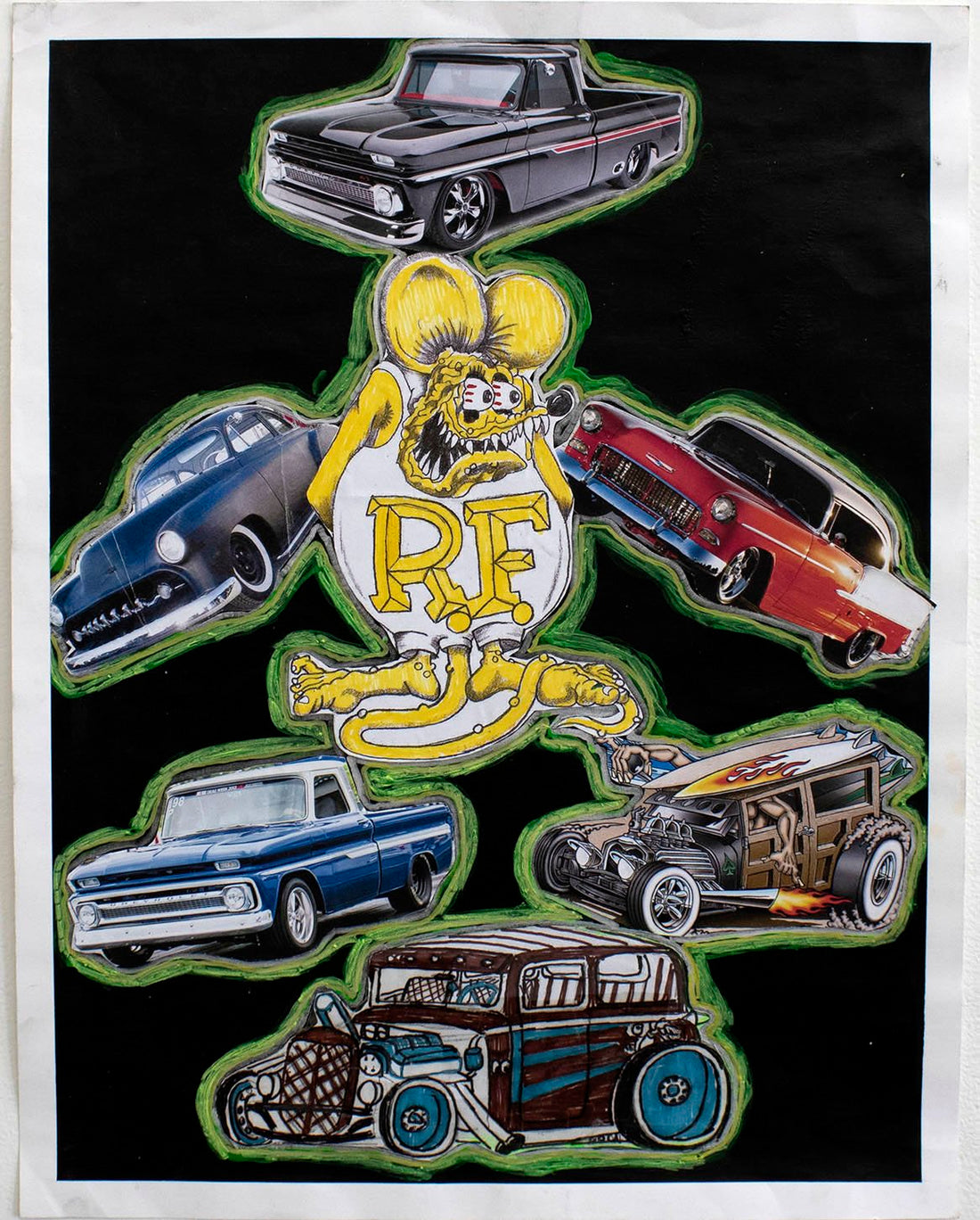 Untitled (Hot Rods) by Jose Zamora
