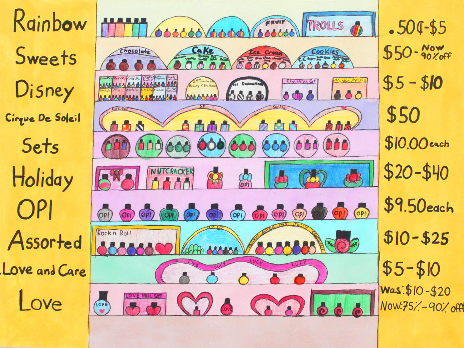 Untitled (Items For Sale) by Jordan Miller