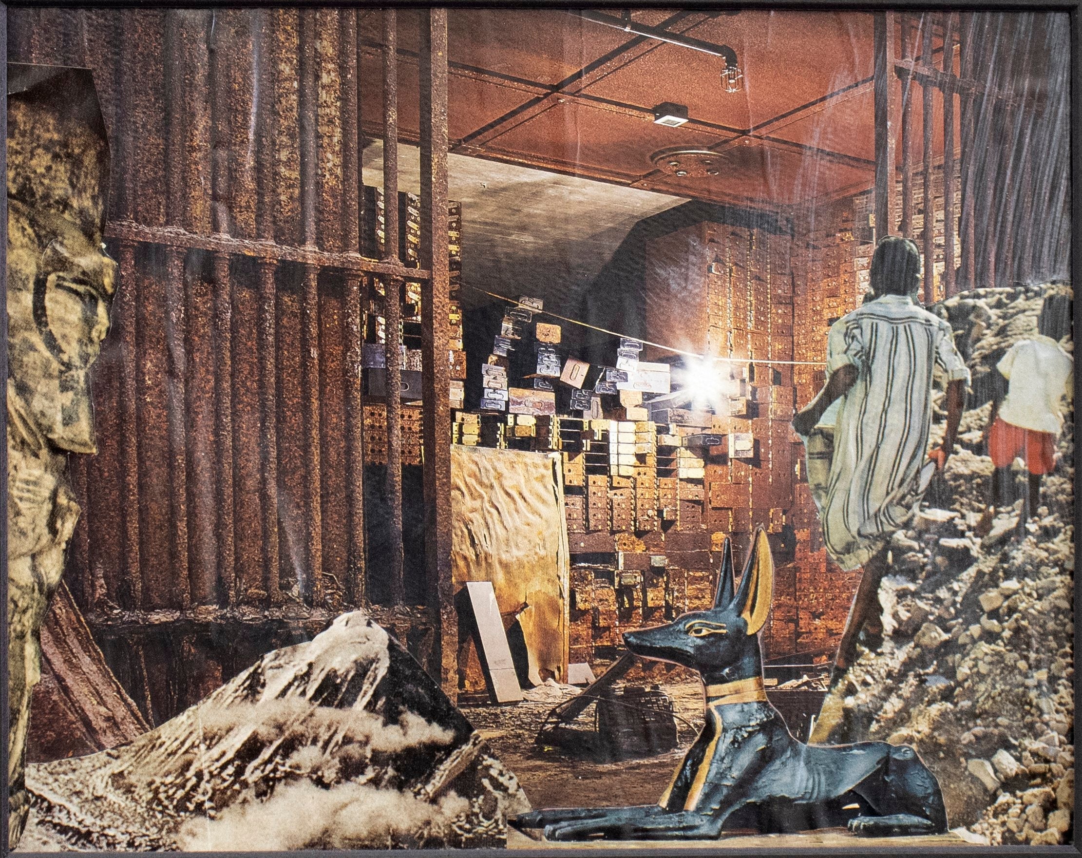 Untitled (Jackal Statue) by Sarah Telkamp