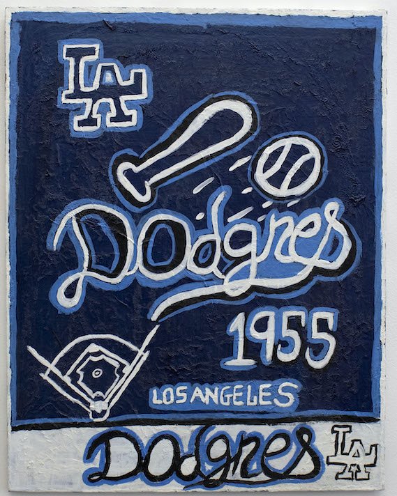 Untitled (LA Dodgers) by Jose Zamora