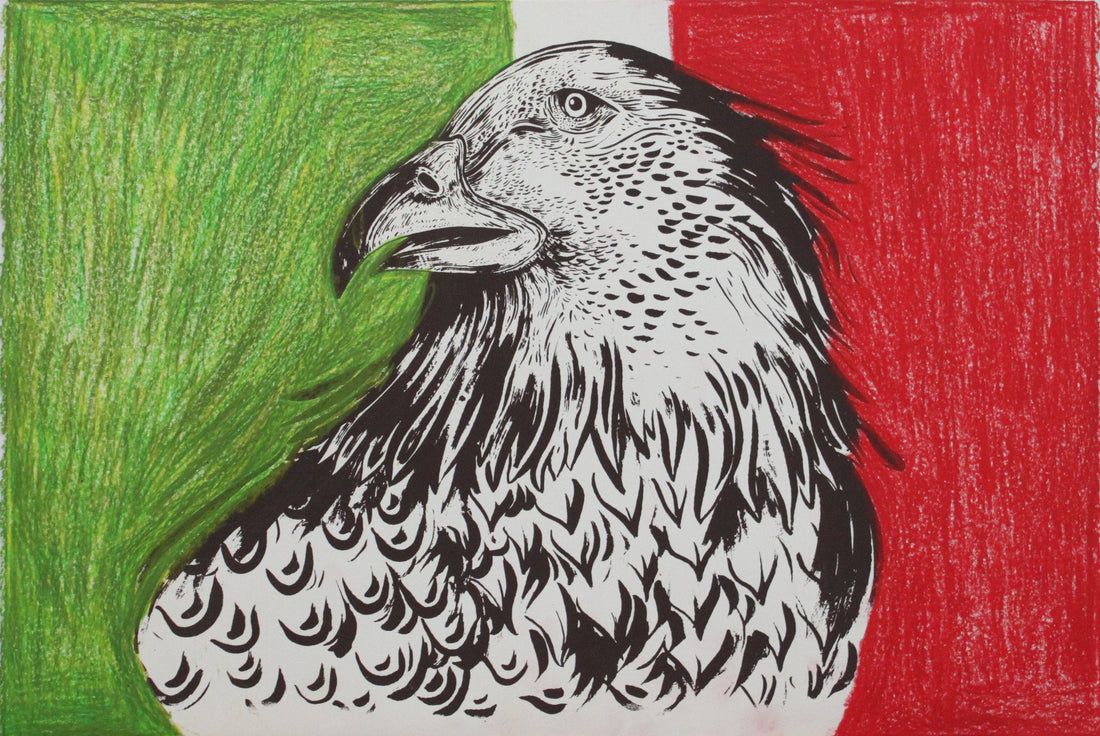 Untitled (Mexican Eagle) by Alejandro Diaz