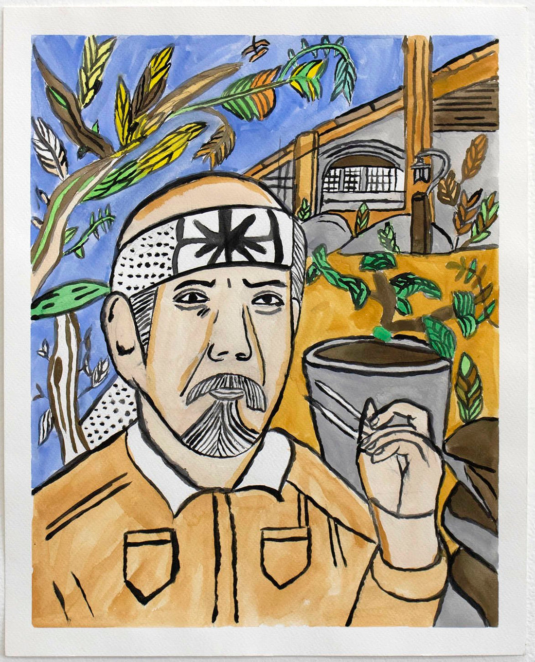 Untitled (Mr. Miyagi) by Jose Zamora