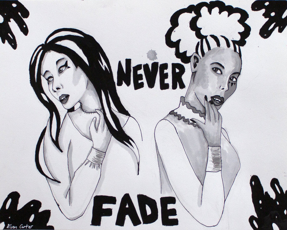Untitled (Never Fade) by Evan Carter