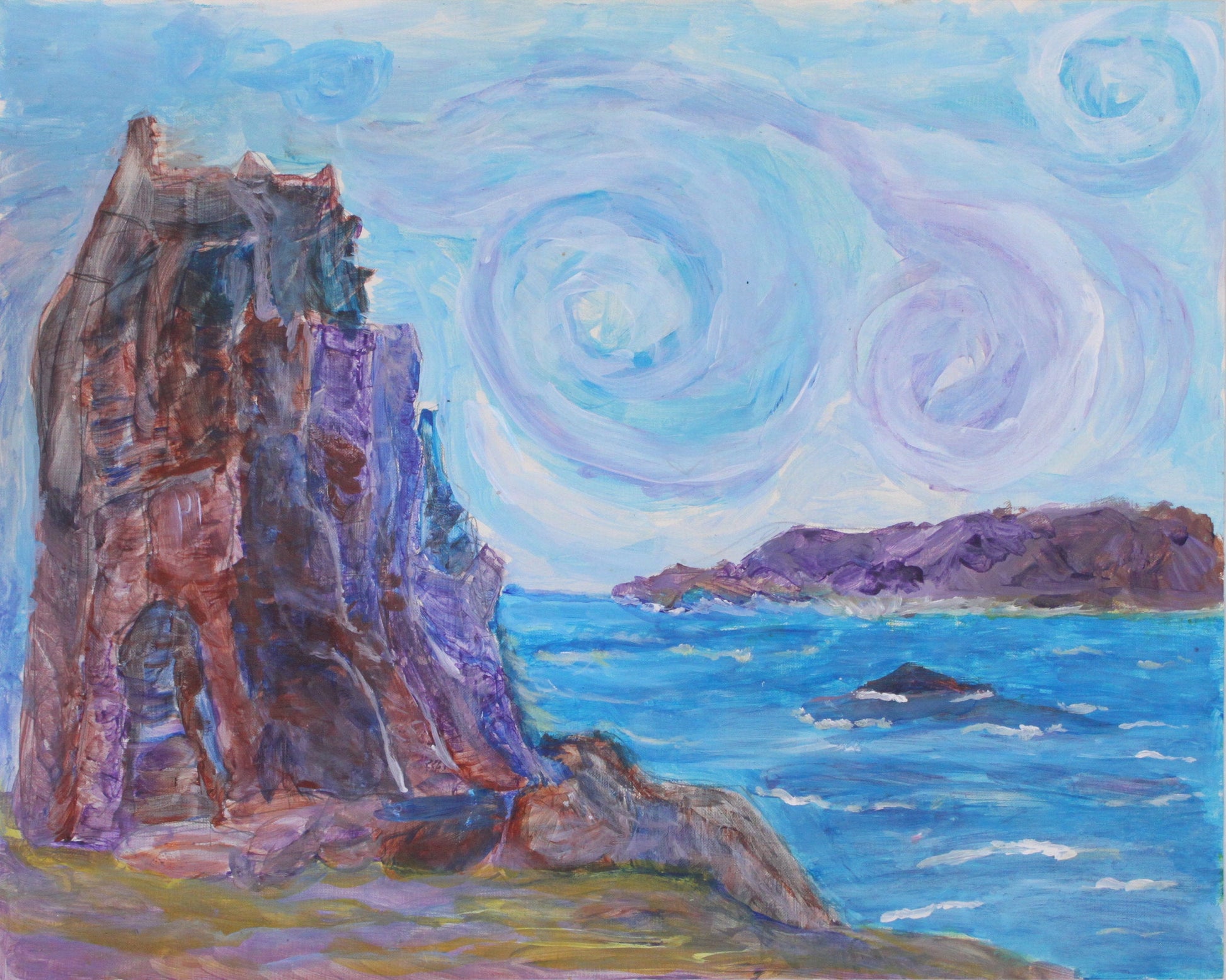 Untitled (Ocean Scene) by Christina Yoo