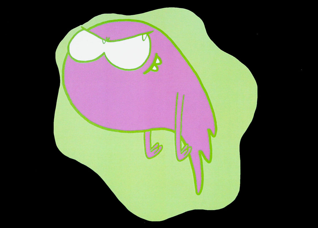 Untitled (Pink Character) by Joemar Grant