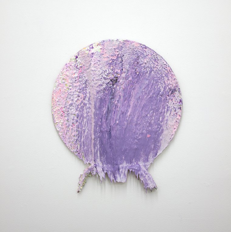 Untitled (Purple Circle) by Vanessa McConnell