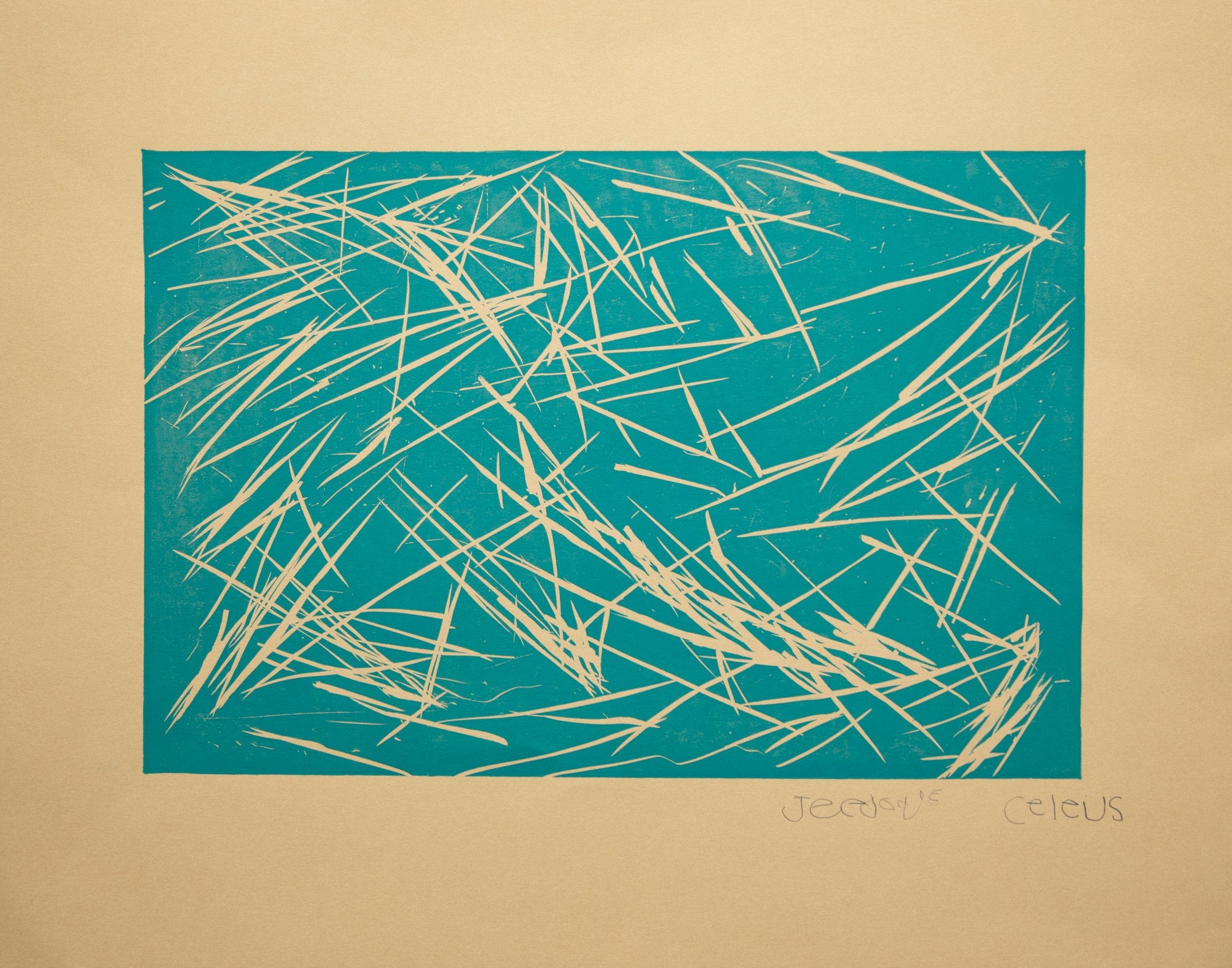 Untitled (Scratches) by Jesus Celedon