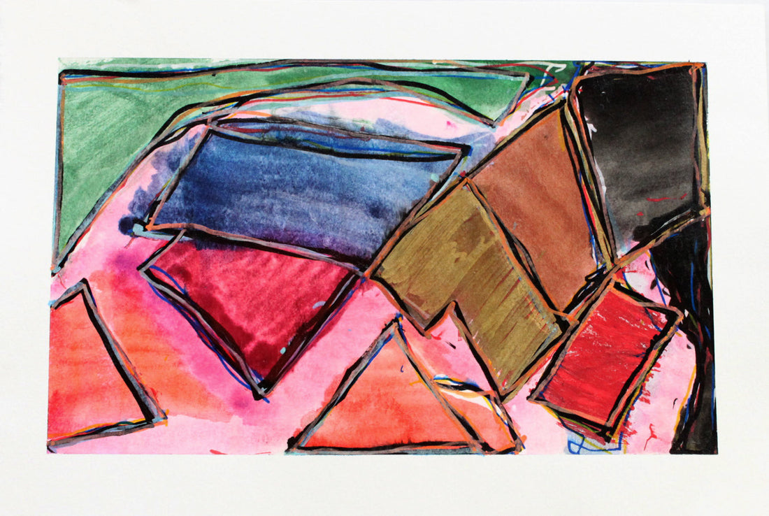 Untitled (Shapes) by Charles Nagle