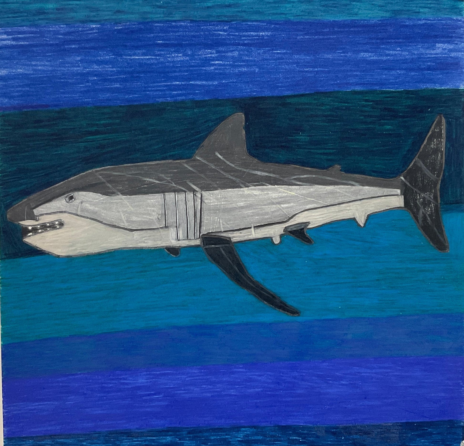 Untitled (Shark) by Jamison Rizzo